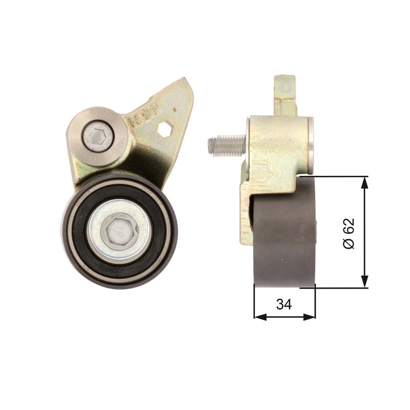 GATES T41097 Tensioner Pulley, timing belt