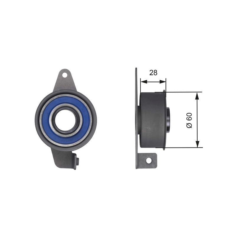 GATES T41144 Tensioner Pulley, timing belt