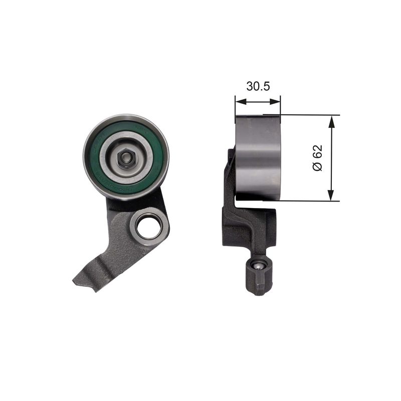 GATES T41280 Tensioner Pulley, timing belt