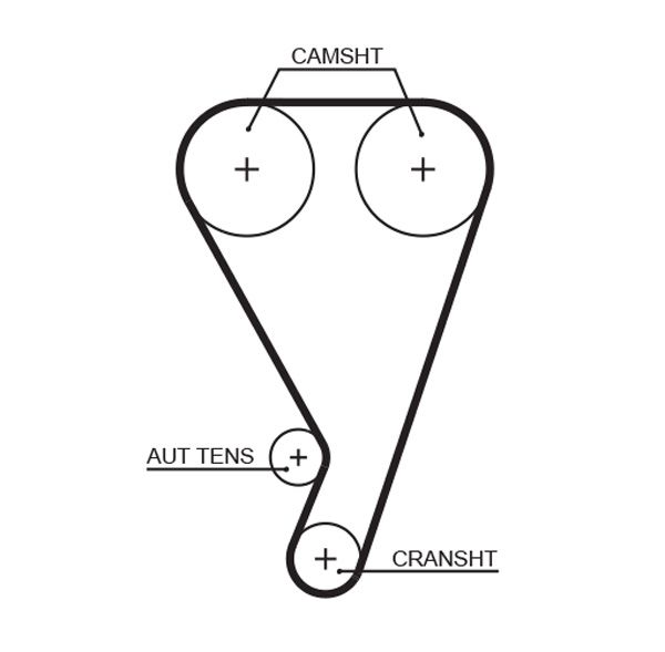 GATES T923 Timing Belt