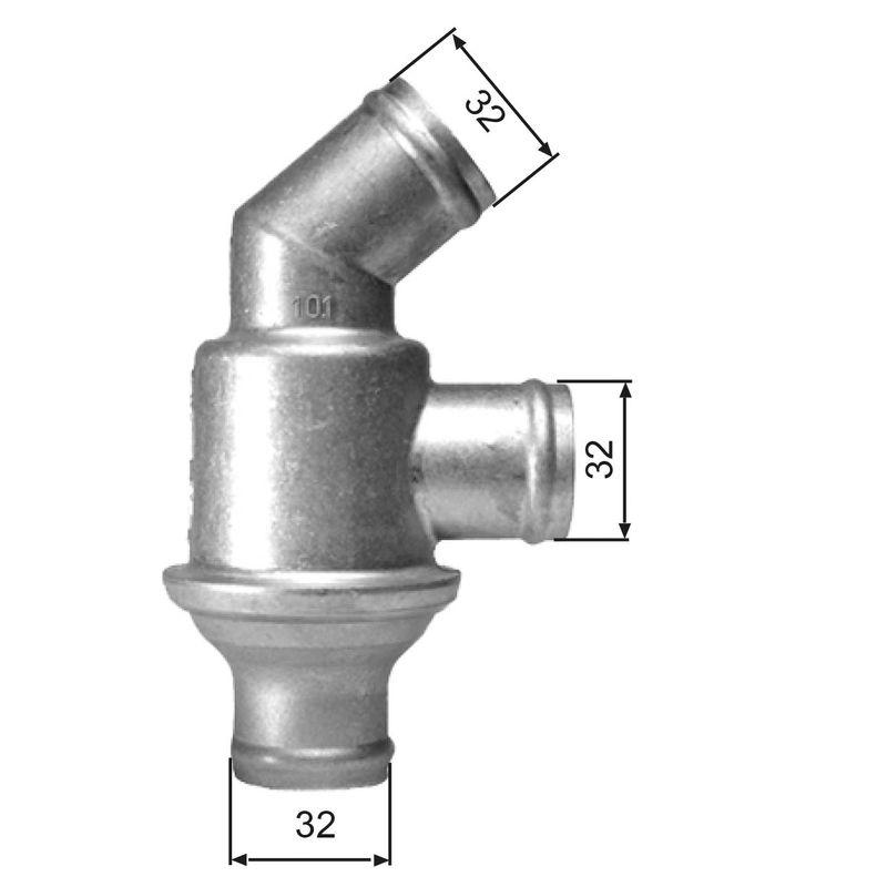 GATES TH01782 Thermostat, coolant