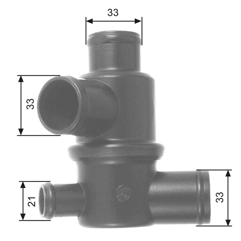 GATES TH14687 Thermostat, coolant