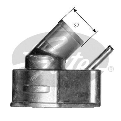 Thermostat, coolant GATES TH14992G1