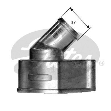 Thermostat, coolant GATES TH15092G1