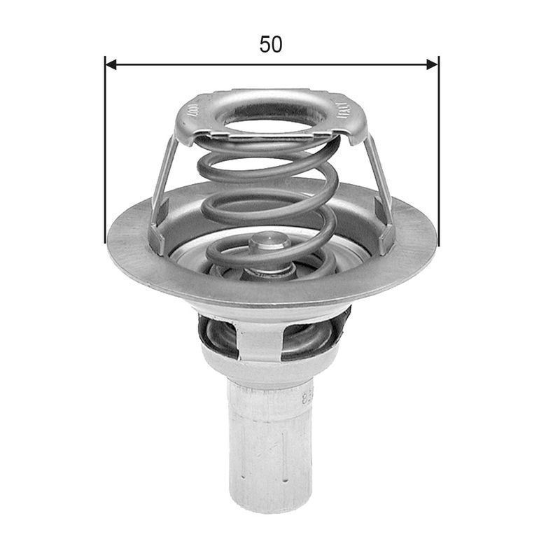 GATES TH23491G1 Thermostat, coolant
