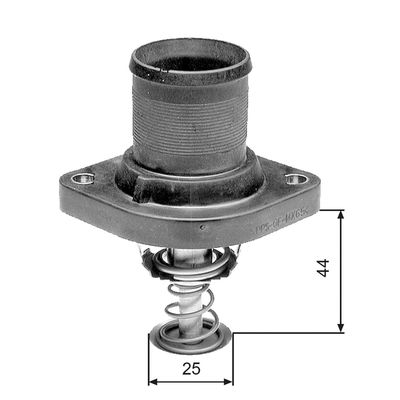 Thermostat, coolant GATES TH24989G1