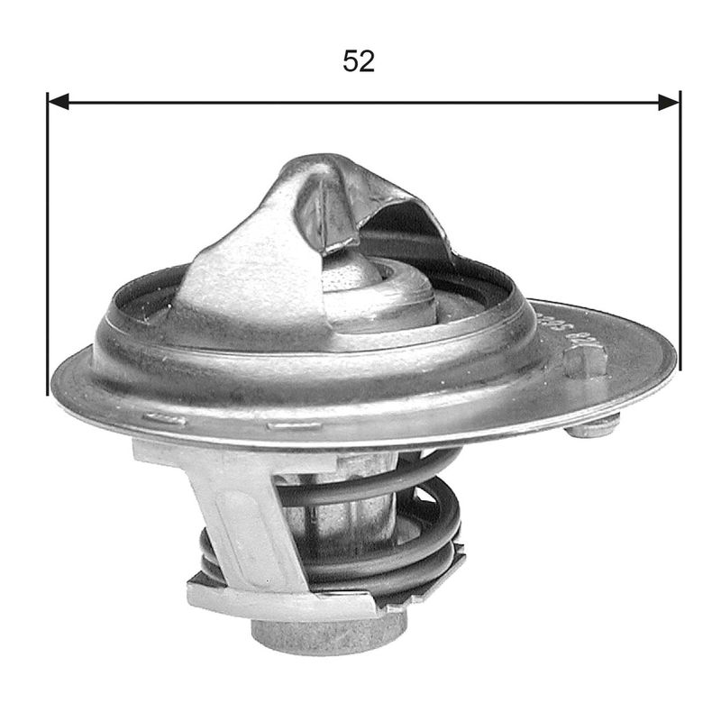GATES TH30188G1 Thermostat, coolant