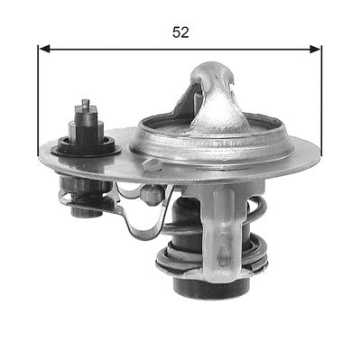 Thermostat, coolant GATES TH30688G1
