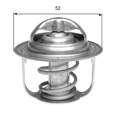 Thermostat, coolant GATES TH39995G1