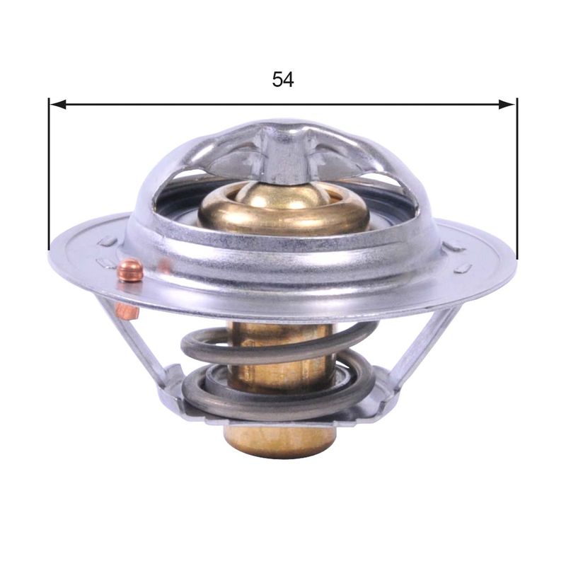 GATES TH43182G1 Thermostat, coolant