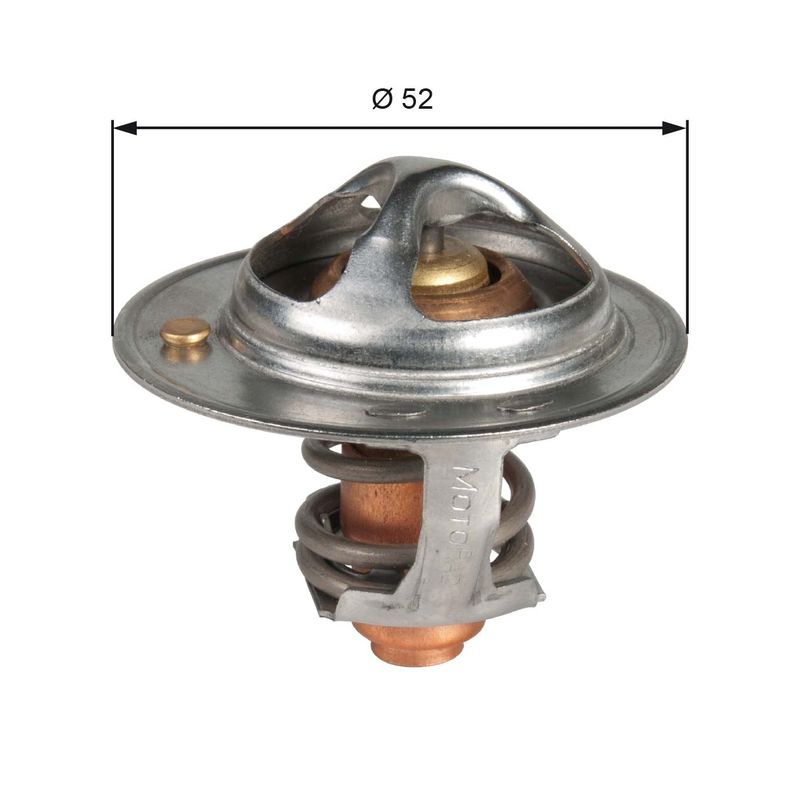 GATES TH48682G1 Thermostat, coolant