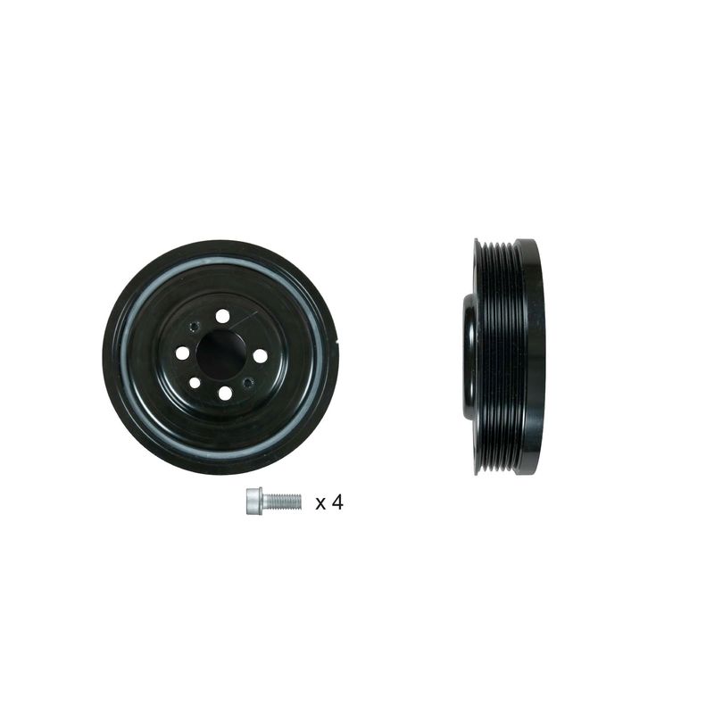GATES TVD1184A Belt Pulley, crankshaft