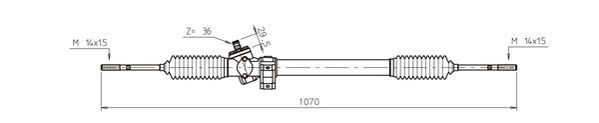 GENERAL RICAMBI AR4005 Steering Gear