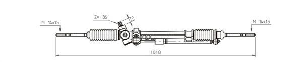 GENERAL RICAMBI AR4007 Steering Gear