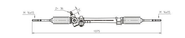 GENERAL RICAMBI AR4017 Steering Gear