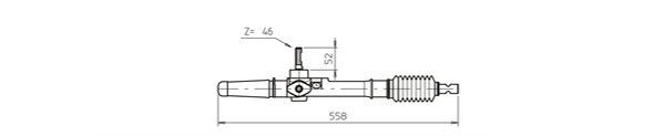 GENERAL RICAMBI AU4001 Steering Gear