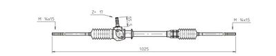 Steering Gear GENERAL RICAMBI FI4007