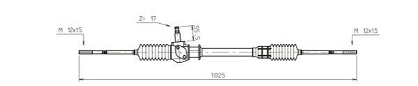 GENERAL RICAMBI FI4016 Steering Gear
