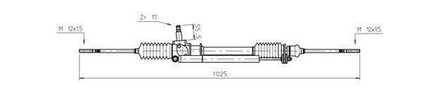 GENERAL RICAMBI FI4022 Steering Gear