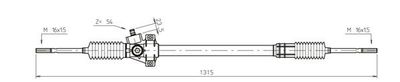 Steering Gear GENERAL RICAMBI FI4026