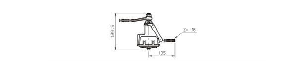 GENERAL RICAMBI FI4027 Steering Gear