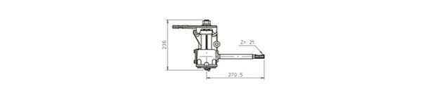GENERAL RICAMBI FI4032 Steering Gear