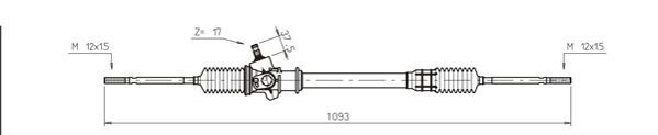 GENERAL RICAMBI FI4039 Steering Gear