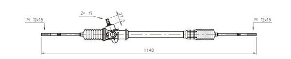 GENERAL RICAMBI FI4041 Steering Gear