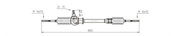 GENERAL RICAMBI FI4050 Steering Gear