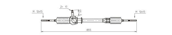 GENERAL RICAMBI FI4051 Steering Gear