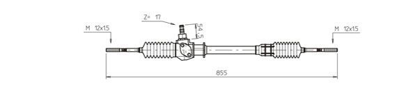 GENERAL RICAMBI FI4072 Steering Gear