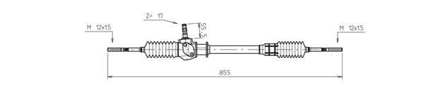 GENERAL RICAMBI FI4089 Steering Gear