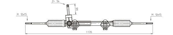 GENERAL RICAMBI FI4095 Steering Gear