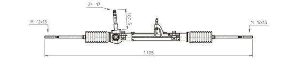 GENERAL RICAMBI FI4101 Steering Gear