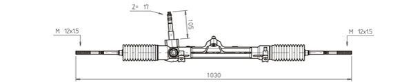 GENERAL RICAMBI FI4111 Steering Gear