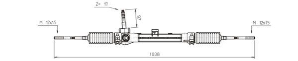 GENERAL RICAMBI FI4113 Steering Gear