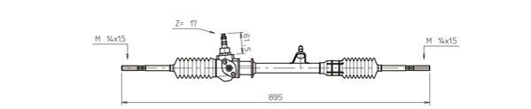 GENERAL RICAMBI FI4116 Steering Gear