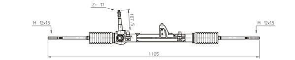 GENERAL RICAMBI FI4119 Steering Gear