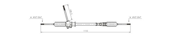GENERAL RICAMBI FO4001 Steering Gear