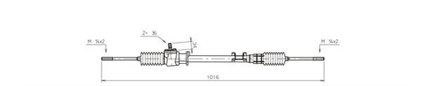 GENERAL RICAMBI FO4004 Steering Gear