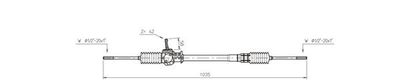 Steering Gear GENERAL RICAMBI FO4006