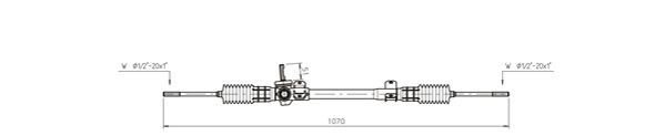 GENERAL RICAMBI FO4007 Steering Gear