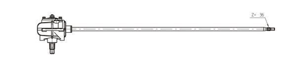 GENERAL RICAMBI FO4014 Steering Gear