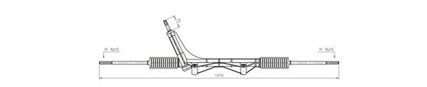 GENERAL RICAMBI FO4016 Steering Gear