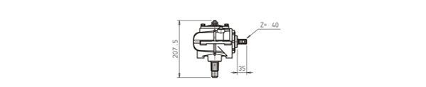GENERAL RICAMBI FO4019 Steering Gear