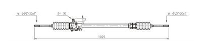 Steering Gear GENERAL RICAMBI IN4005