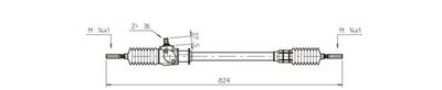 Steering Gear GENERAL RICAMBI IN4008
