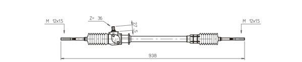 GENERAL RICAMBI IN4013 Steering Gear