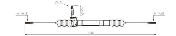 GENERAL RICAMBI LA4004 Steering Gear