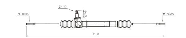 GENERAL RICAMBI LA4005 Steering Gear